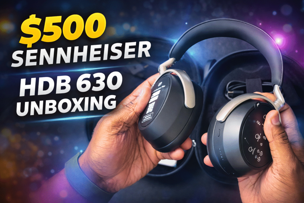 Why I’m returning the Sennheiser HDB 630 and going with the Momentum 4 instead sennheiser hdb 600 vip reviewz unboxing